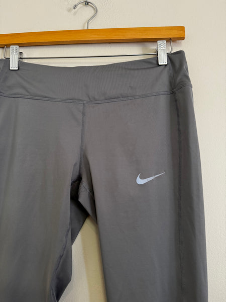 Grey Nike gym tights - Size Medium