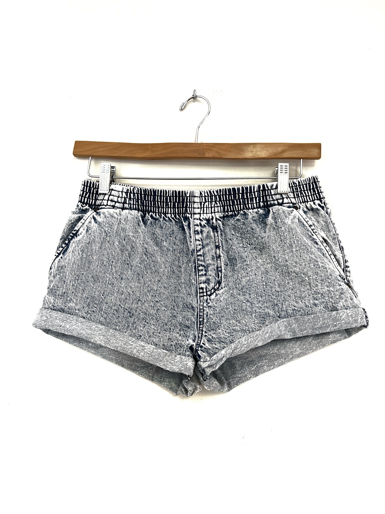 Denim short shorts - Size Small