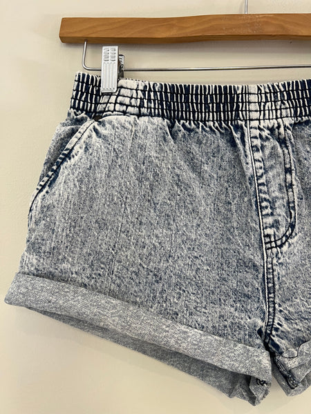 Denim short shorts - Size Small