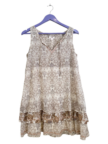 Taupe beige dress - Size Medium