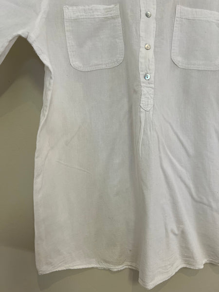 White cotton shirt - Size