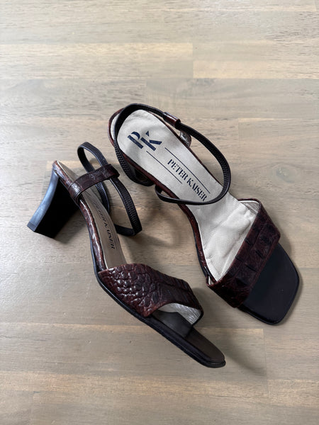 Peter Kaiser leather heels