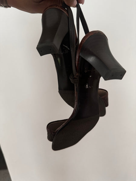 Peter Kaiser leather heels