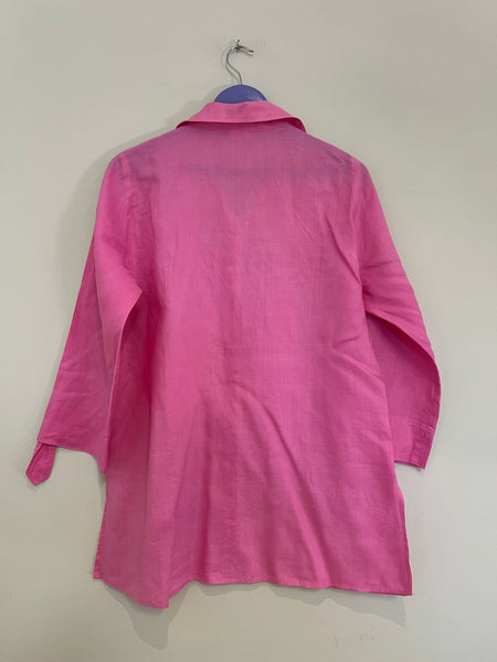 Pink button top - Size 38