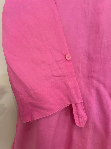 Pink button top - Size 38