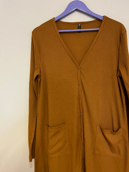 Toffee button up - Size 16