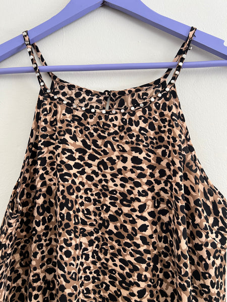 Animal print dress - Size 30