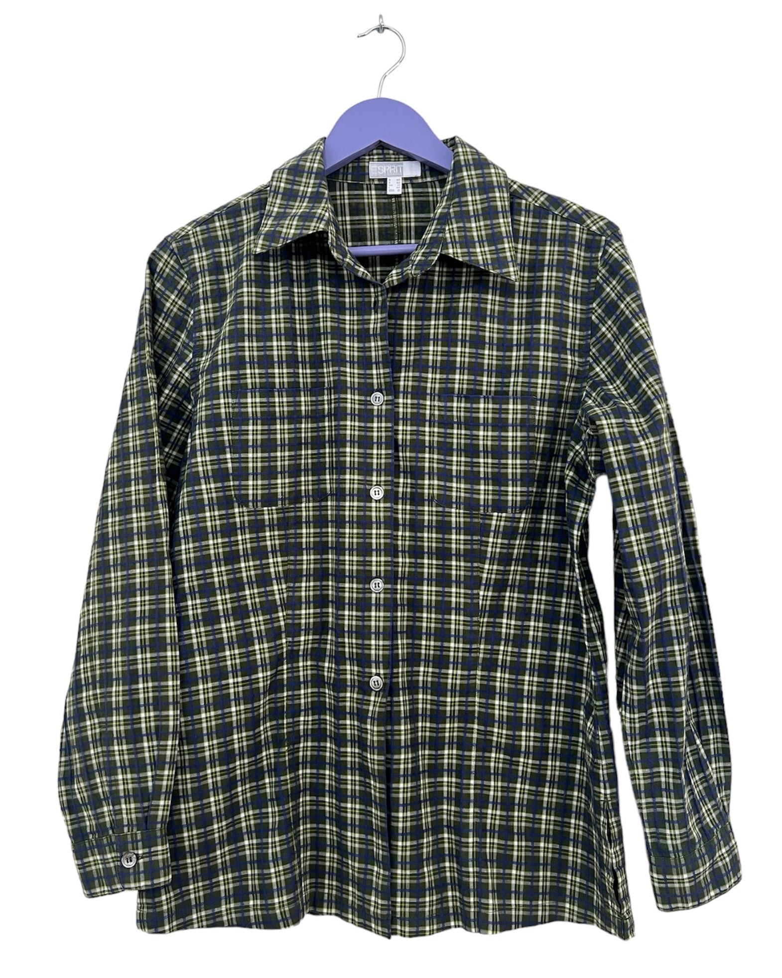 Green check shirt - Size 12