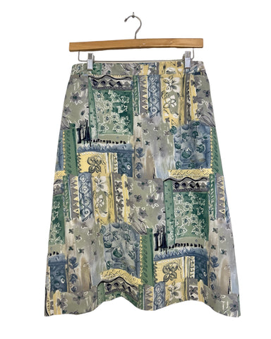 Vintage pattern skirt - Size 40