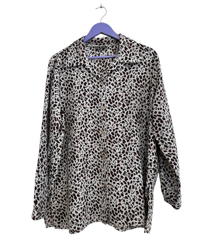 Animal print blouse - Size XL