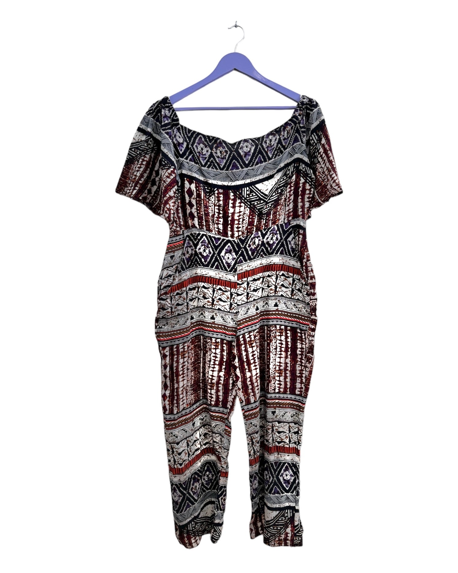 Patterned jumpsuit - Size 34