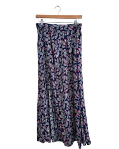 Blue slit skirt - Size 38