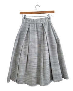 Grey A-line skirt - Size Small