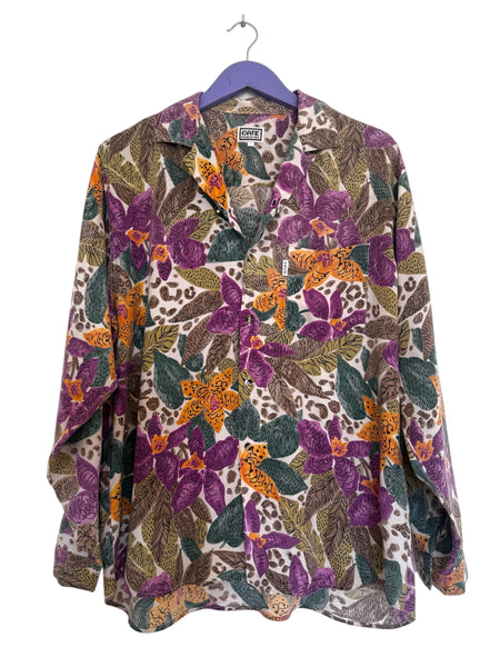 Vintage cotton shirt - Size Large